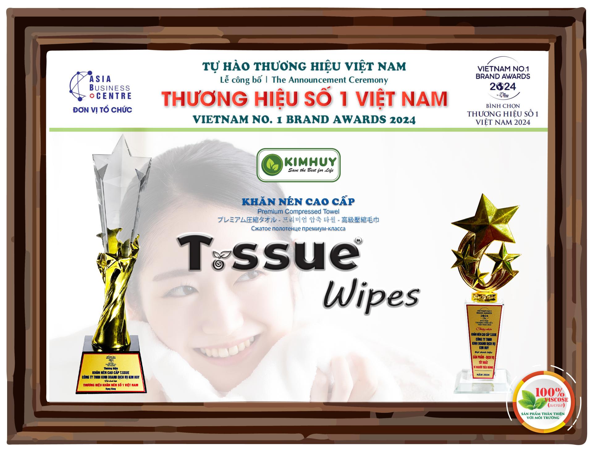 Khăn nén cao cấp T.ssue - Thương hiệu số 1 Việt Nam